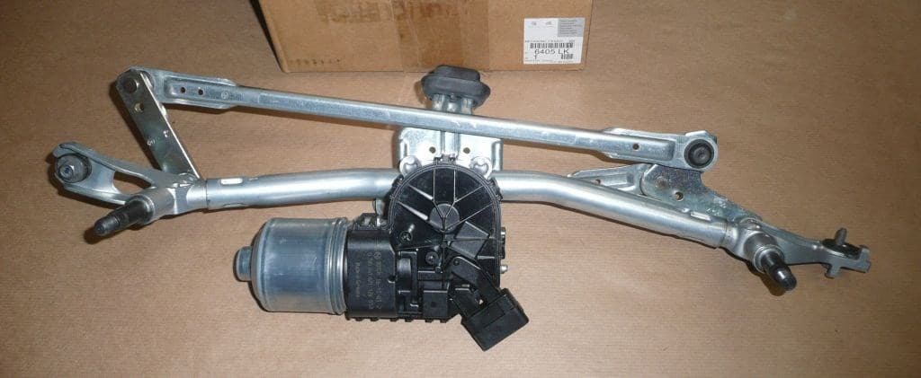 Torkarmekanism vindruta