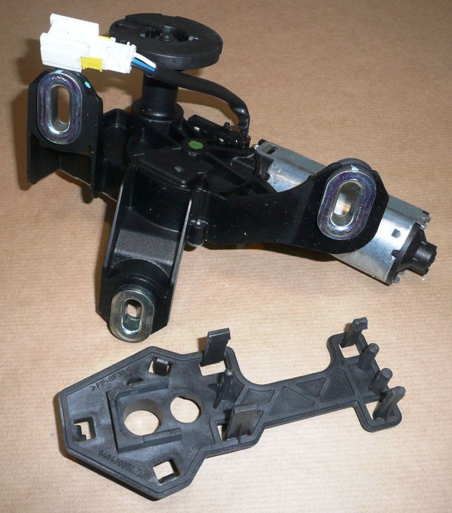 Torkarmotor - Citroën C5/C5 II Kombi, Bak från Autofrance - bild 2