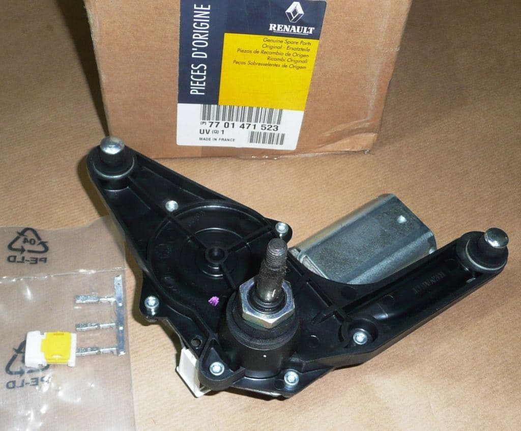 Torkarmotor - Renault Clio II, Bak från Autofrance