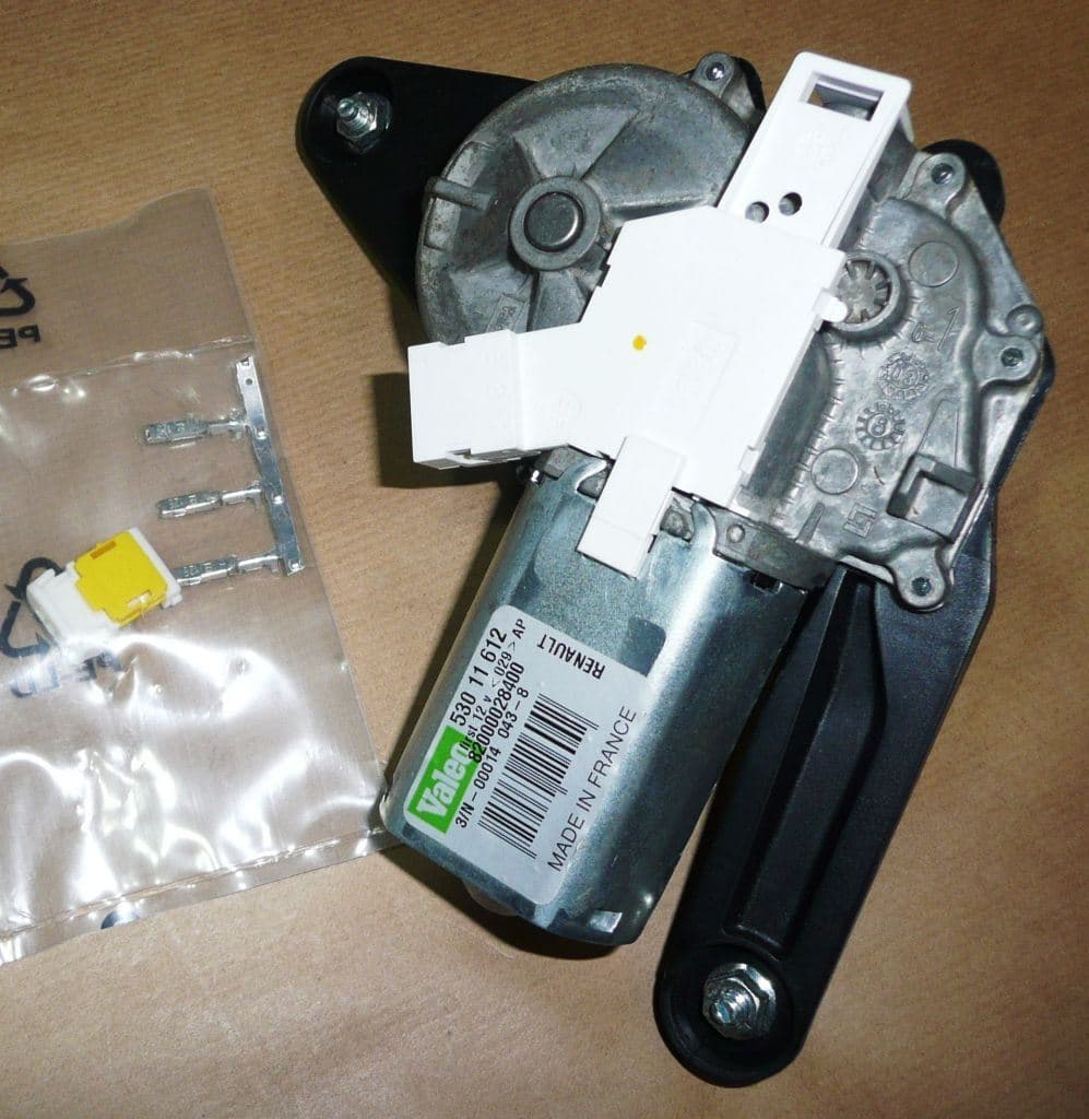 Torkarmotor - Renault Clio II, Bak från Autofrance - bild 3