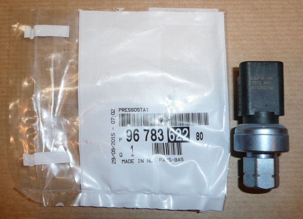 Tryckgivare Ac - Citroën C2/C5/C8, Peugeot 207/307