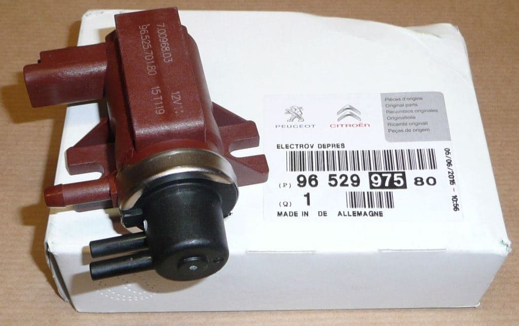 Turbo-magnetventil - Citroën Berlingo/C2/P206 från Autofrance