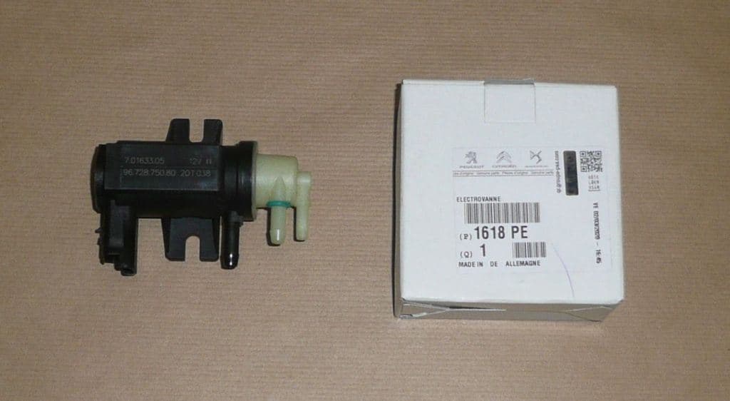 Turbo-magnetventil - Citroën C3/C4/P207 1.6HDI från Autofrance