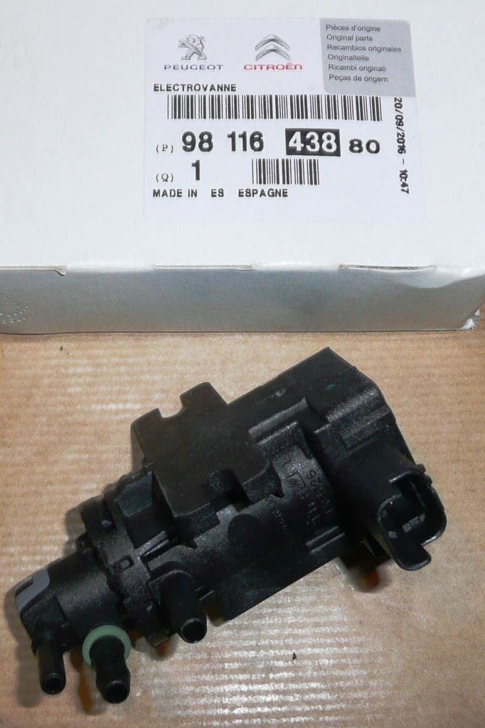 Turbo-magnetventil - Citroën C3/P207 1.6/2.0HDI från Autofrance