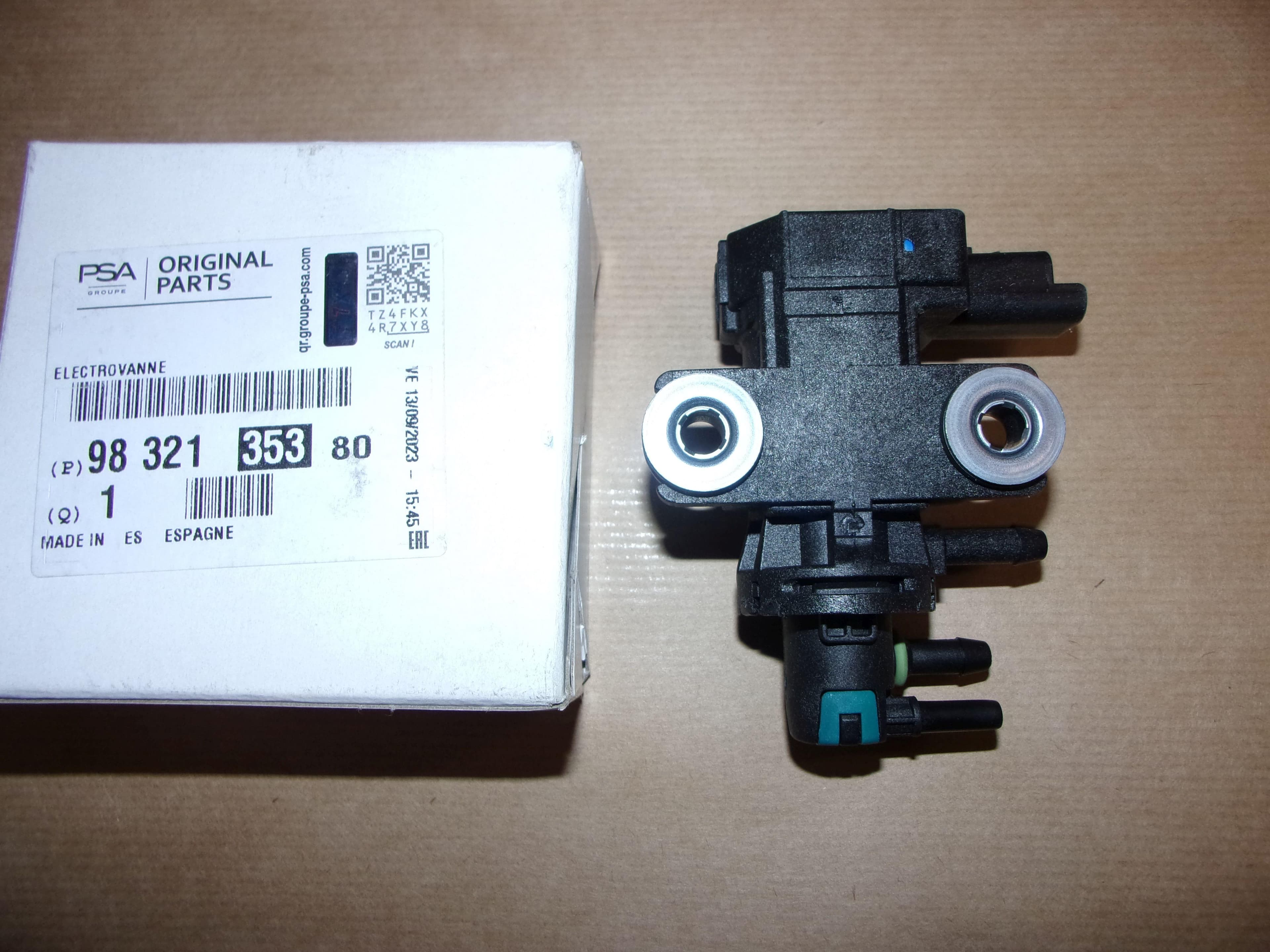 Turbo-magnetventil - Citroën C4/C5(x7)/P3008/308 från Autofrance
