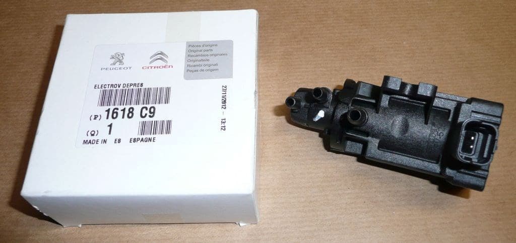 Turbo-magnetventil - Citroën C5, Peugeot 308 1.6HDI från Autofrance