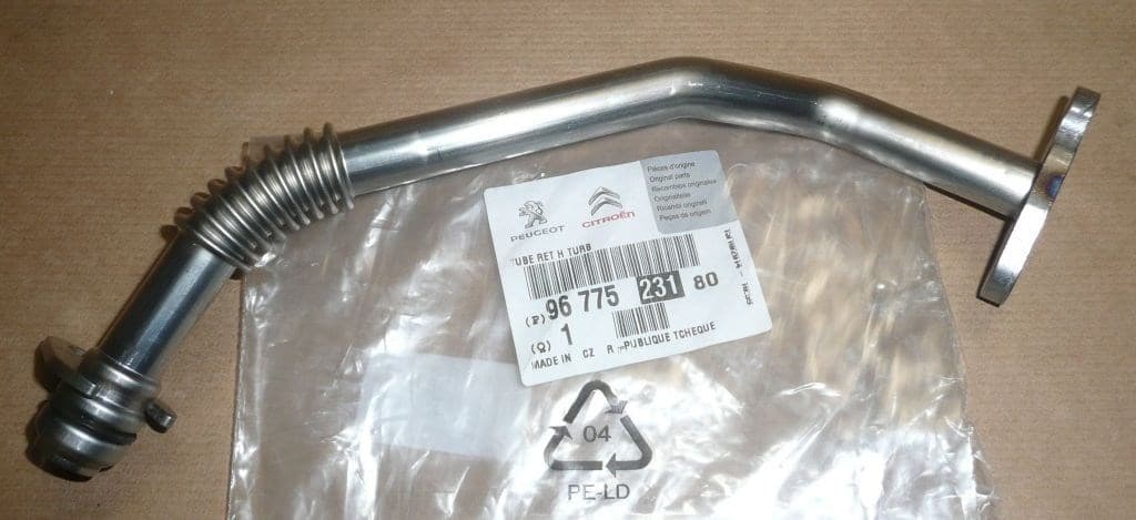 Turbo-oljeslang - Citroën Jumper III 2.2HDI från Autofrance