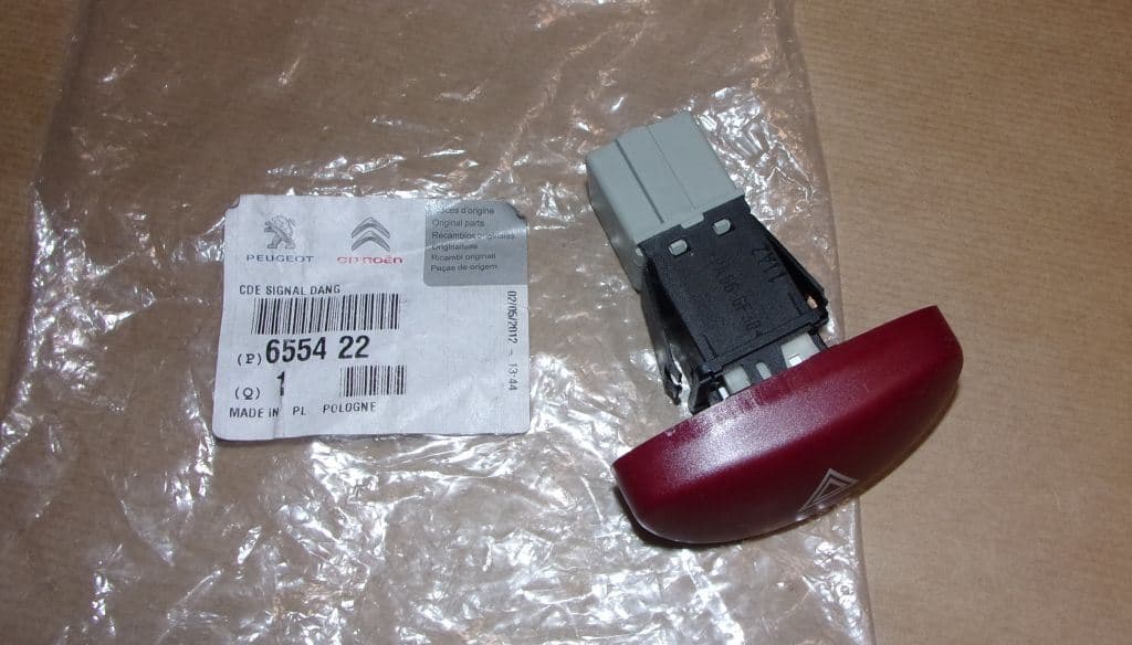 Varningsblinkerbrytare - Citroën Xsara Picasso