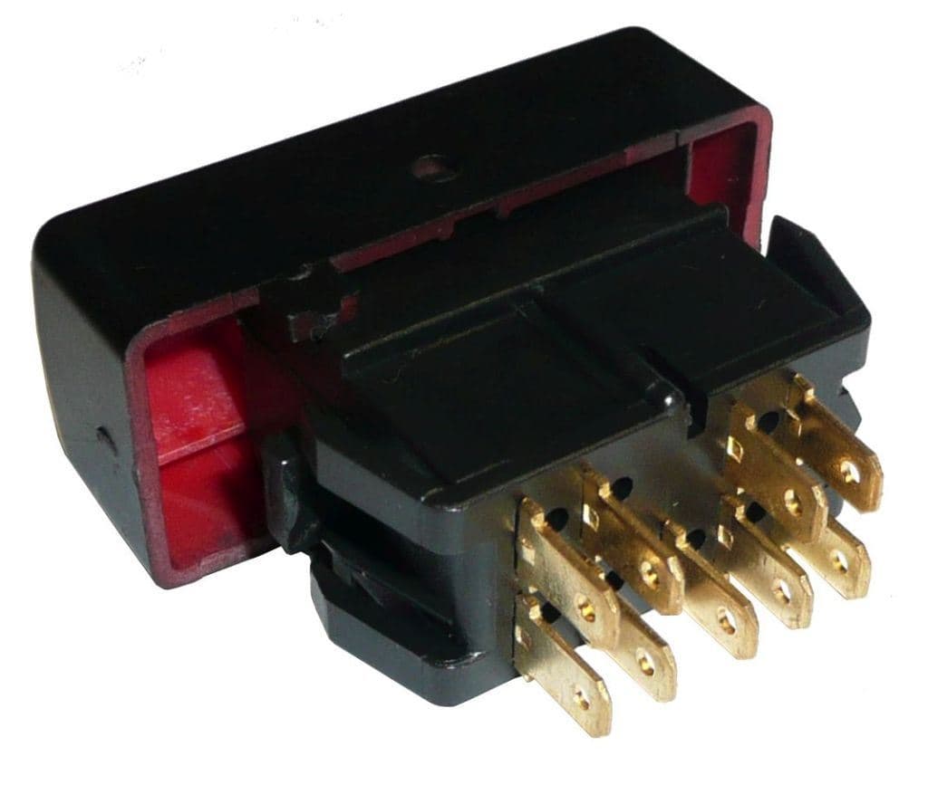 Varningsblinkerbrytare - Renault 19 II 9PIN från Autofrance - bild 2