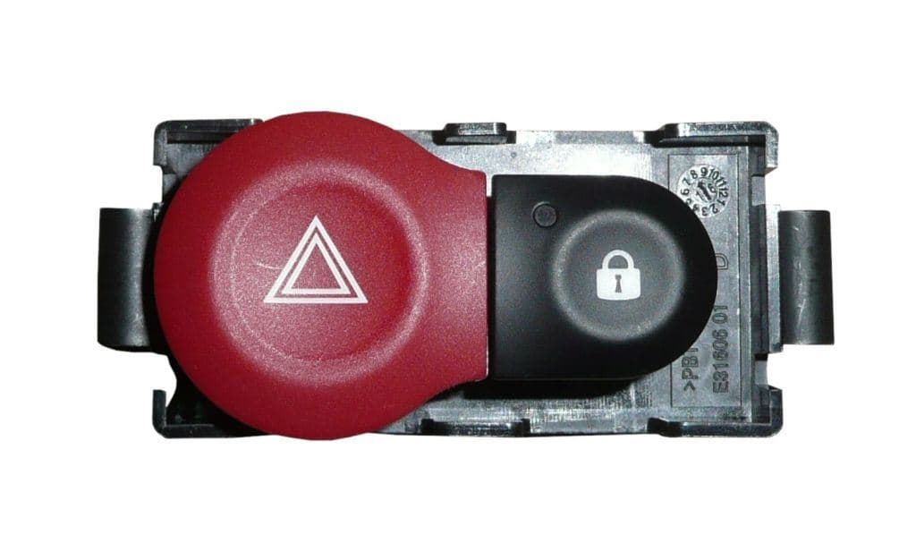 Varningsblinkerbrytare - Renault Clio III/Modus från Autofrance