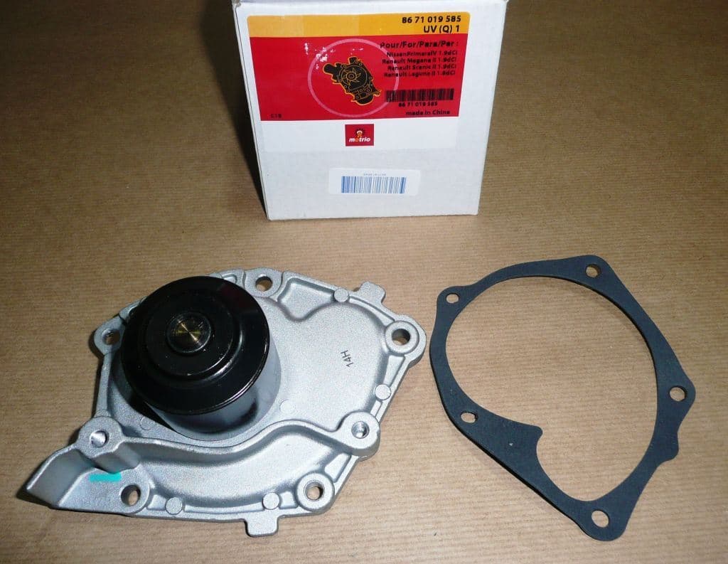 Vattenpump - Renault Megane II/Laguna II 1.9DCI från Autofrance