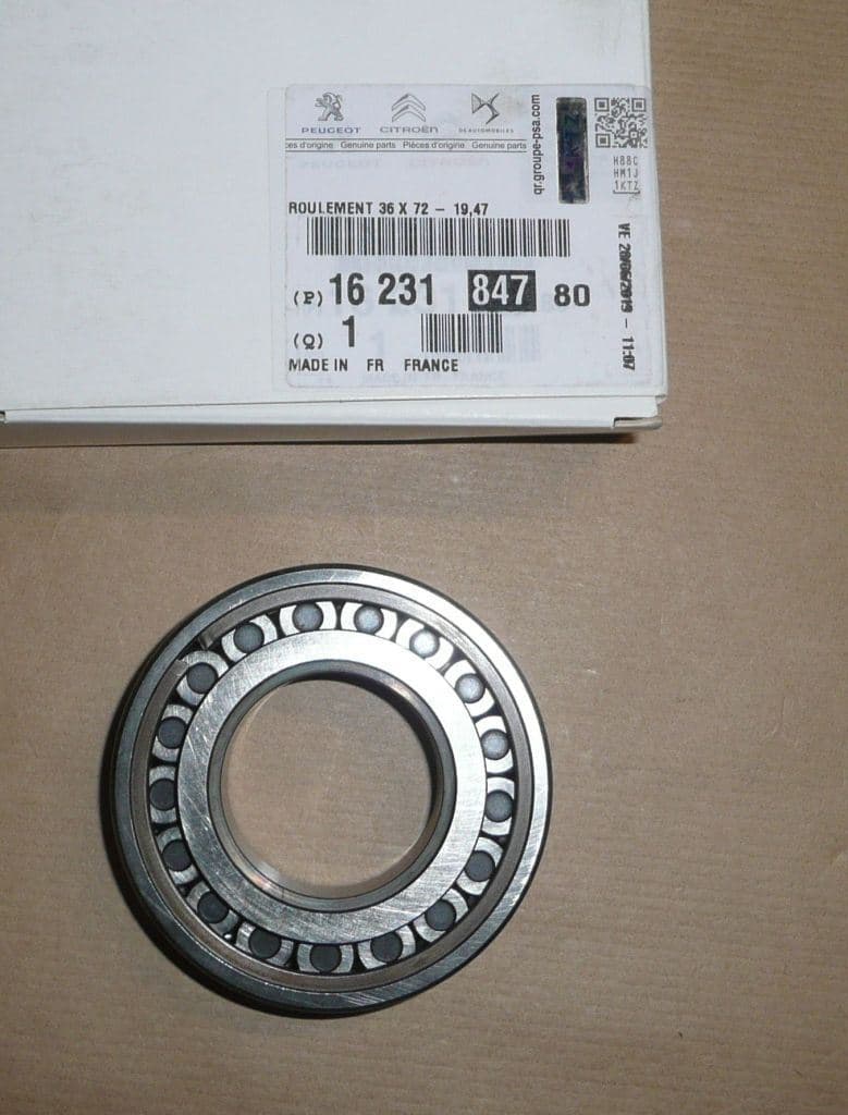 Växellådslager Psa - BE4 36X72-19.47 från Autofrance