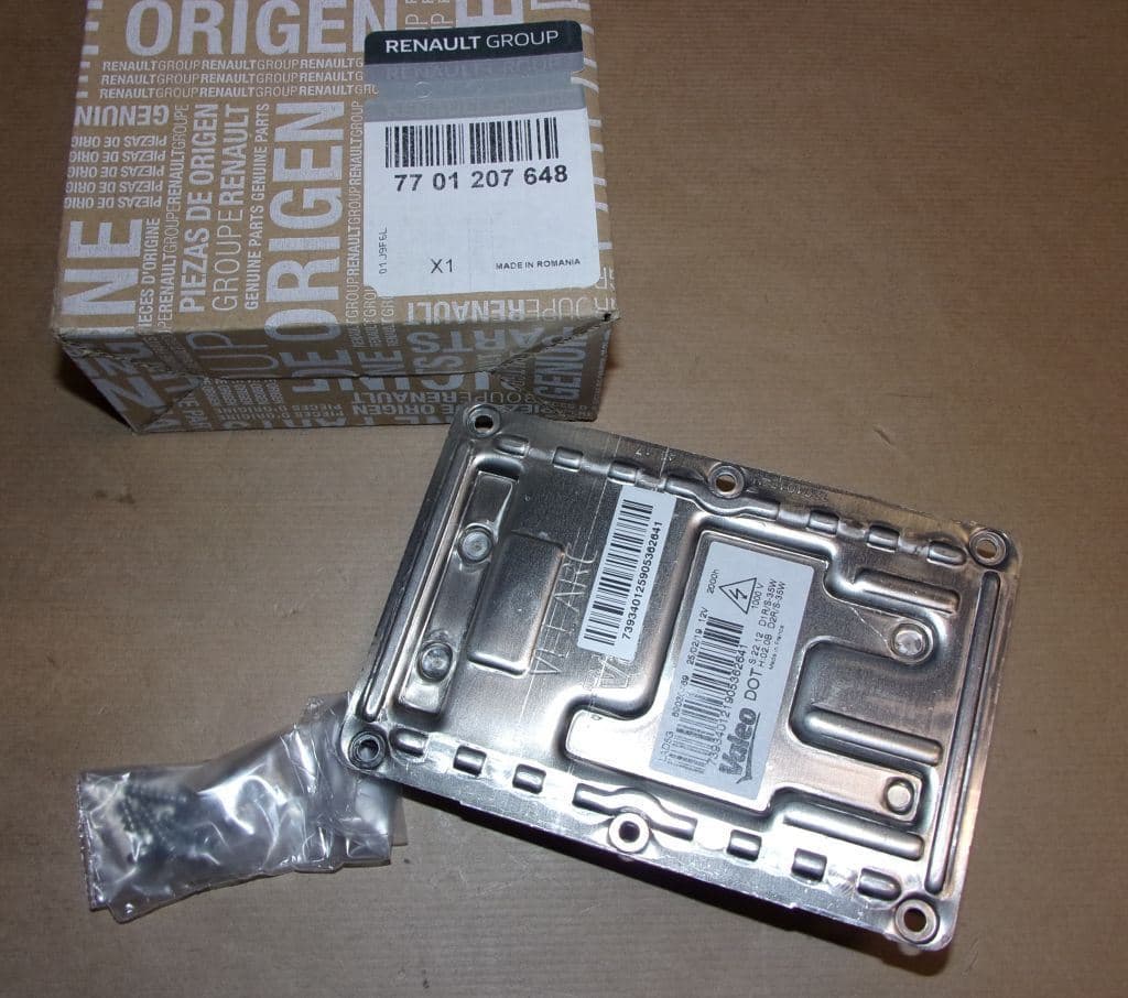 Xenon-förreglare - Renault Megane II