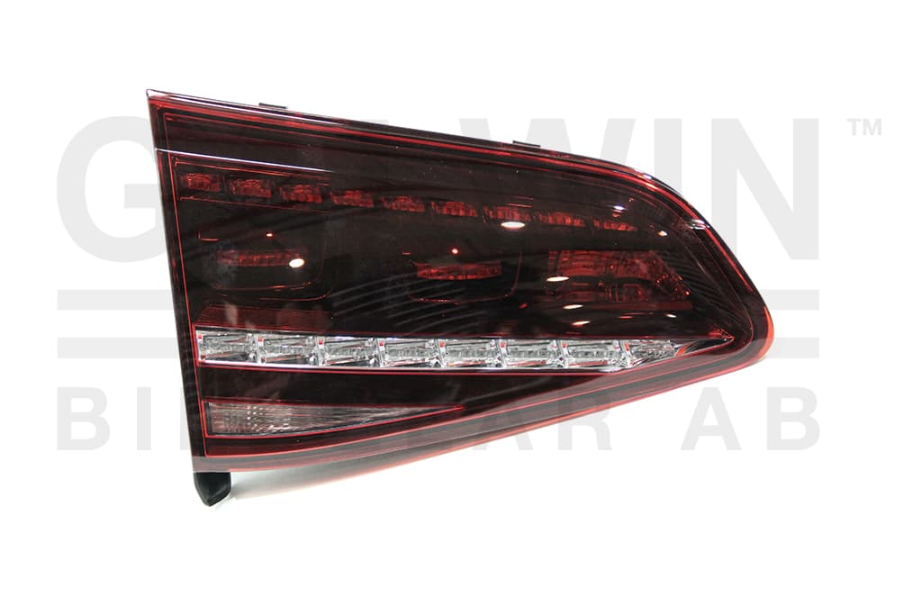Baklykta inre vä, LED, H/B Golf R, mörktonad, utan lamphållare från Galwin
