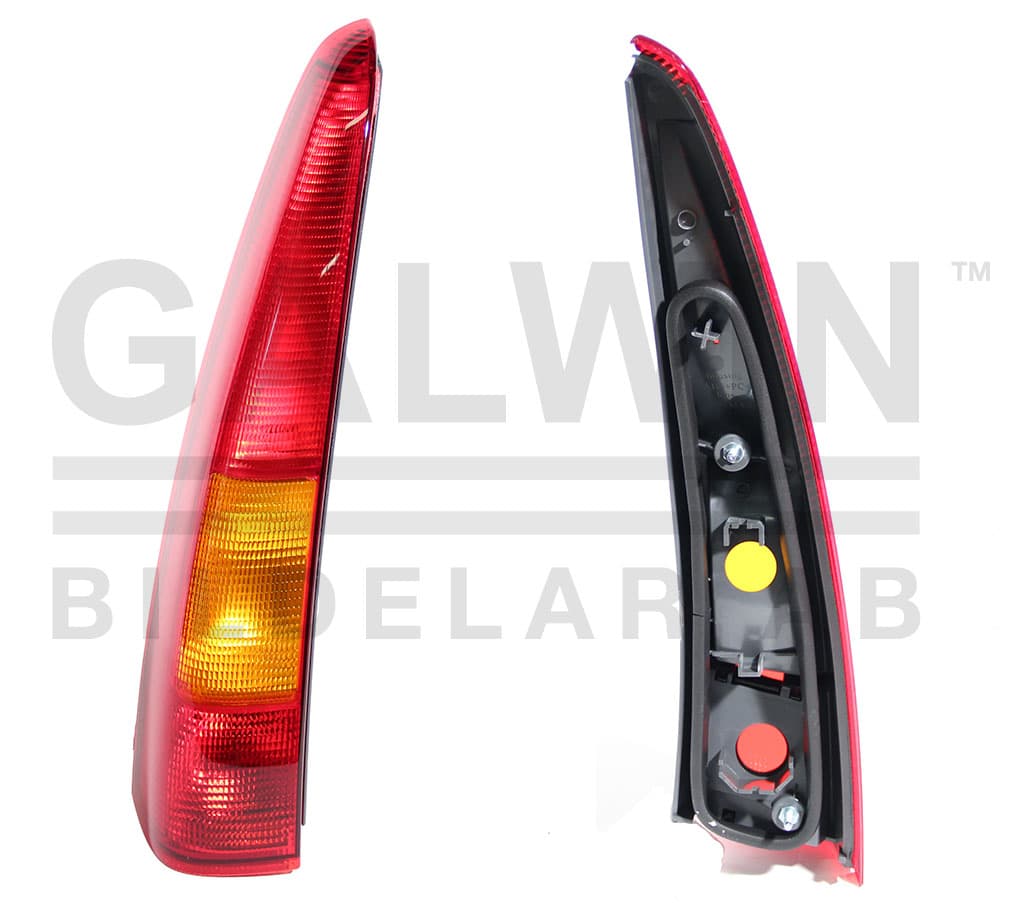 Baklykta vä, övre, kombi, utan lamphållare — Vänster, övre från Galwin