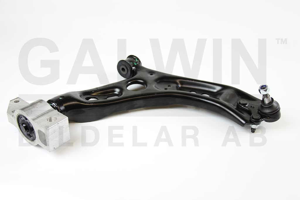 Bärarm hö fram komplett — Framaxel höger från Galwin