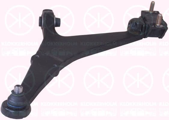 Bärarm hö fram nedre främre, aktiv stötdämpning — Framaxel, höger, nedre från Galwin