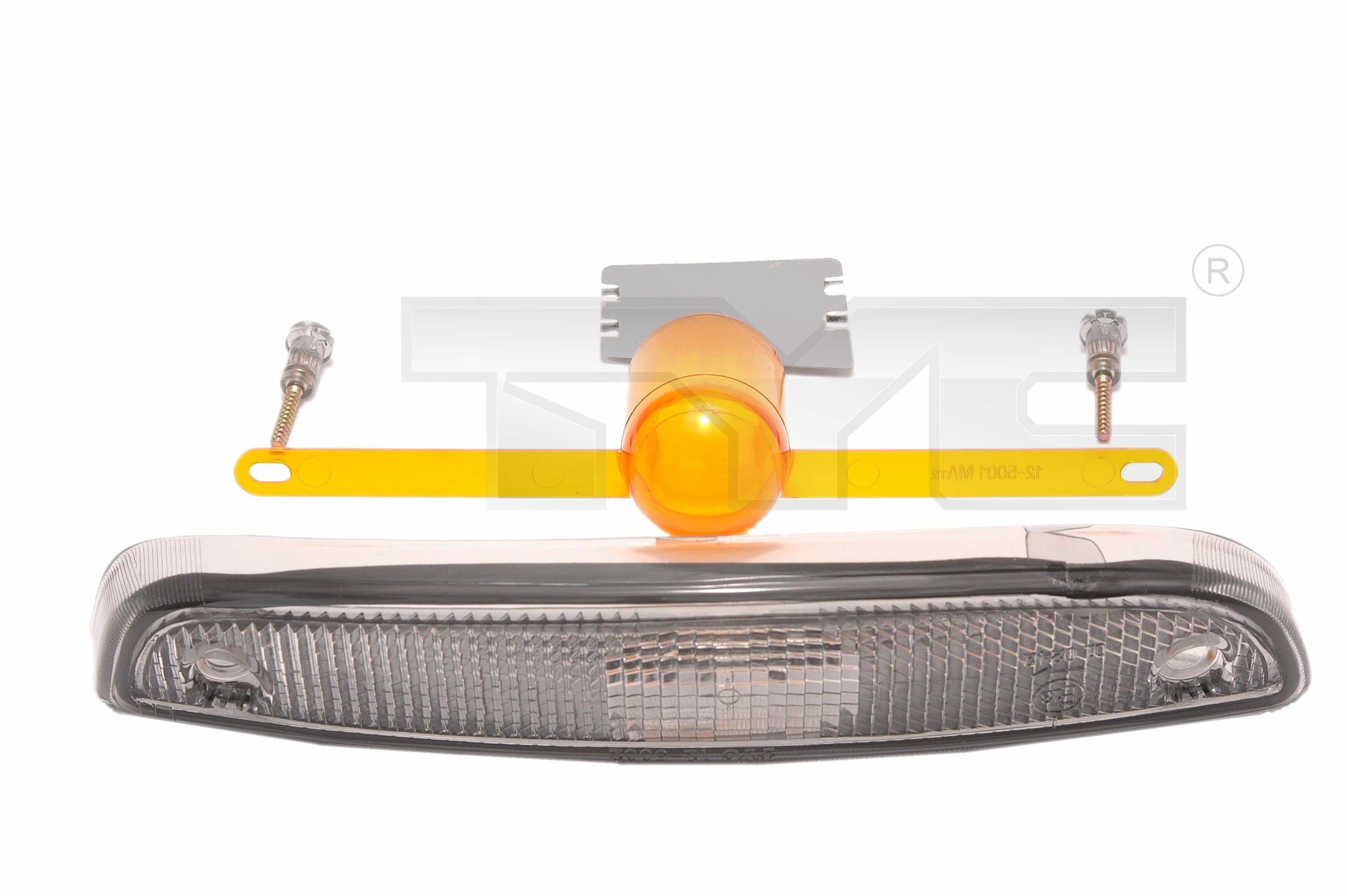 Blinkersglas rökfärgad -09/98