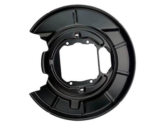 Bromsköld bak, vä, Touring — Bakaxel vänster från Galwin