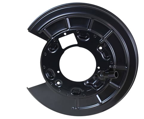 Bromssköld vä bak — Bakaxel, vänster från Galwin