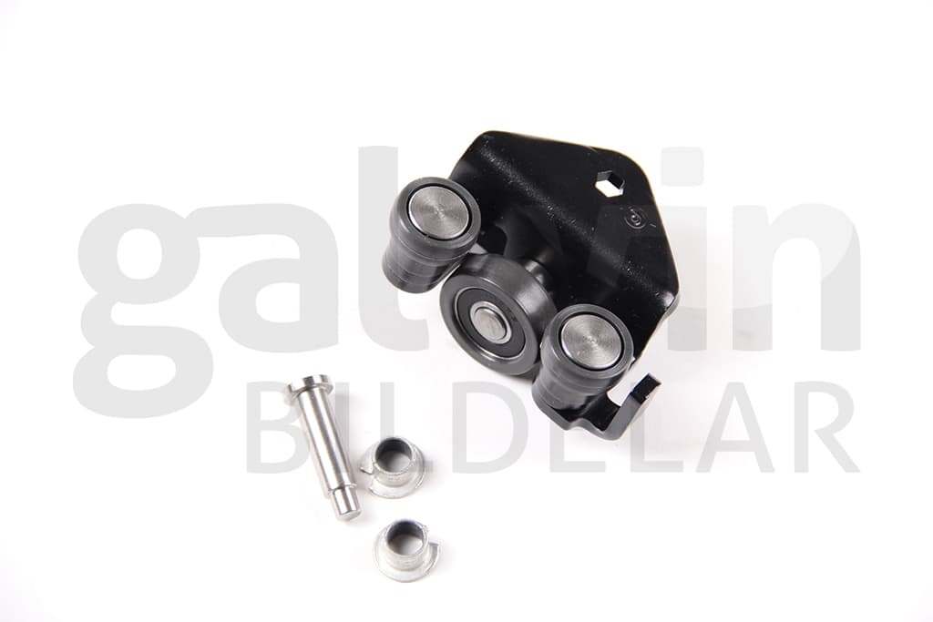 Glidrulle skjutdörr hö övre, inkl fäste — Höger, övre från Galwin