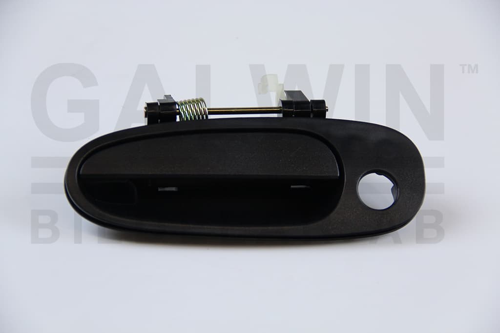 Dörrhandtag vä bak svart