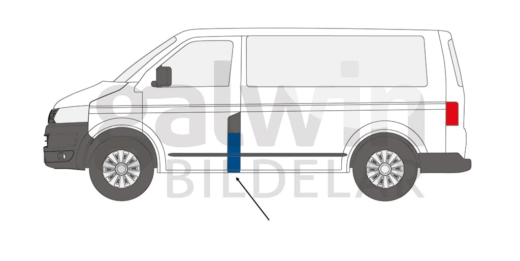 Torkarmotor bakdörr hö