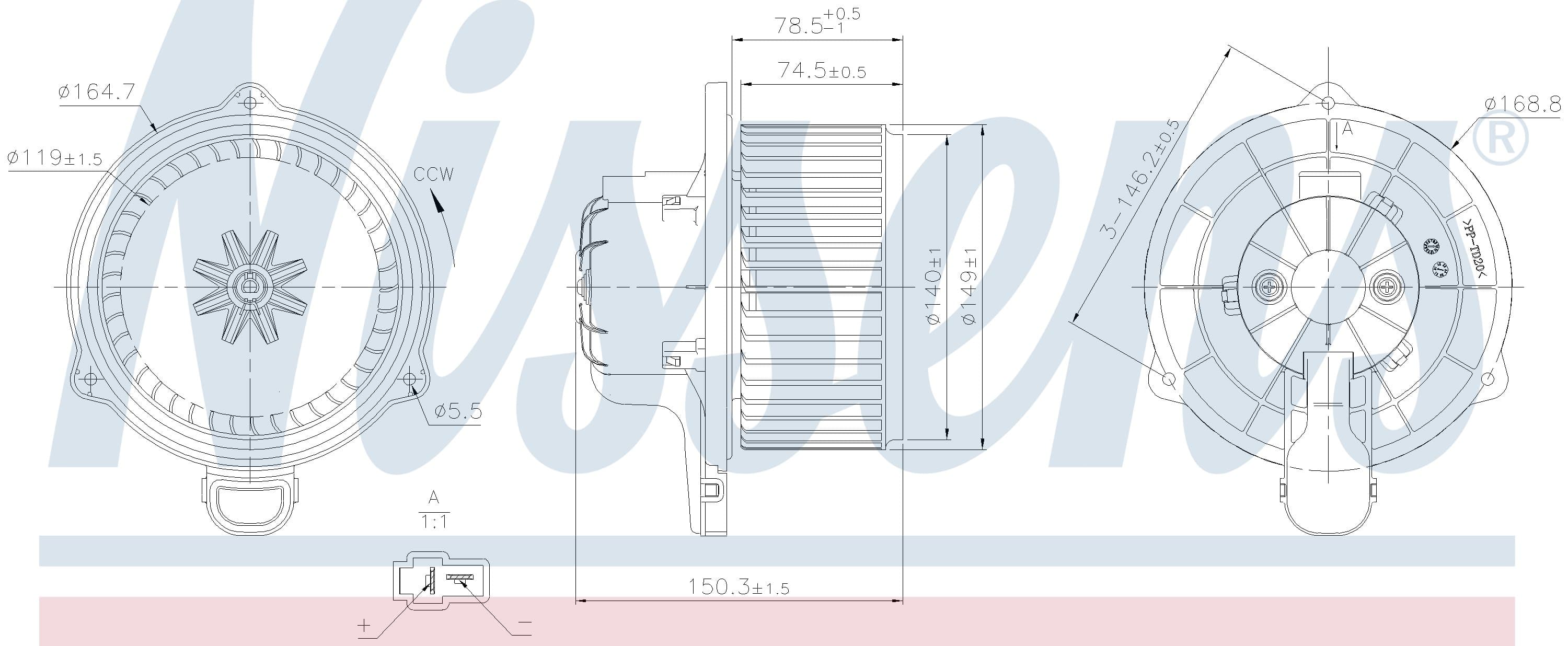 Värmefläkt Hyunda, Kia