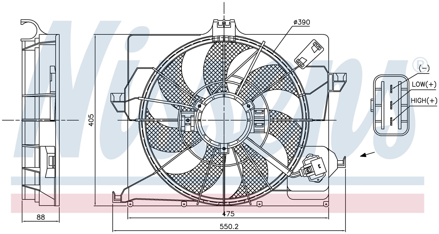 Kylarfläkt, Hyundai
