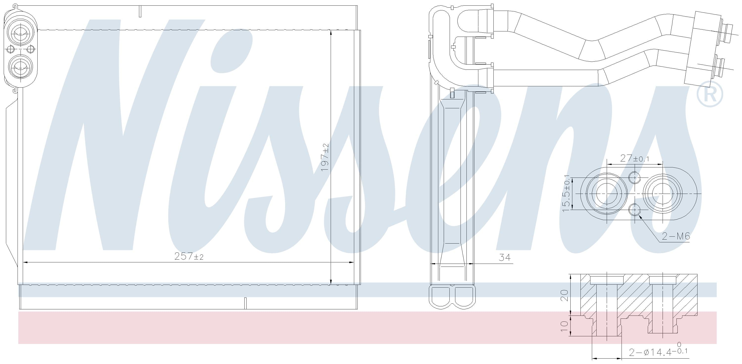Förångare ac, Hyundai från Galwin