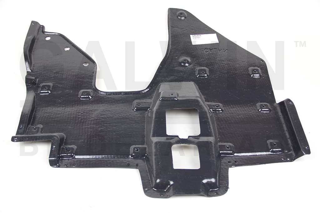 Hasplast under motor mittdel från Galwin