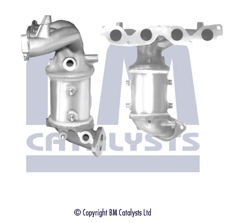 Katalysator fram, inkl montsats — Framaxel från Galwin