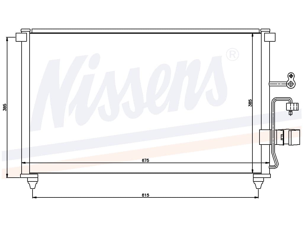 Kondensor Daewoo Evanda alla mod. från Galwin
