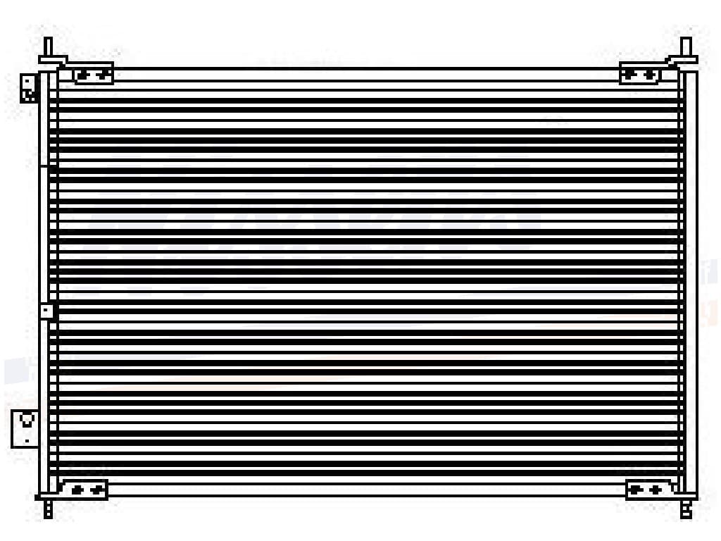 Kondensor Honda Odyssey 99- från Galwin