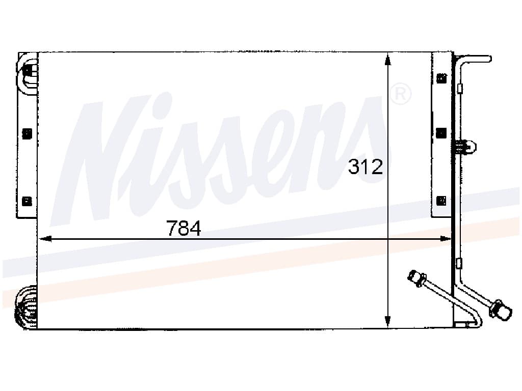 Kondensor MB 625/645/646/648/649/655/656/657/658/659 SK från Galwin