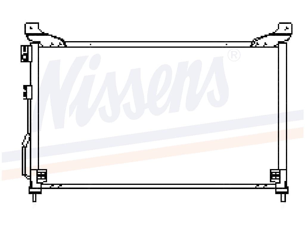 Kondensor Rover 8-Serien alla mod. Man/aut. 09/85-06/96 från Galwin