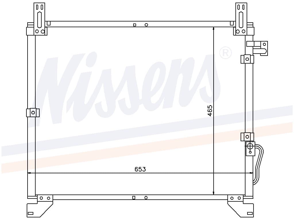 Kondensor Ssang Yong från Galwin