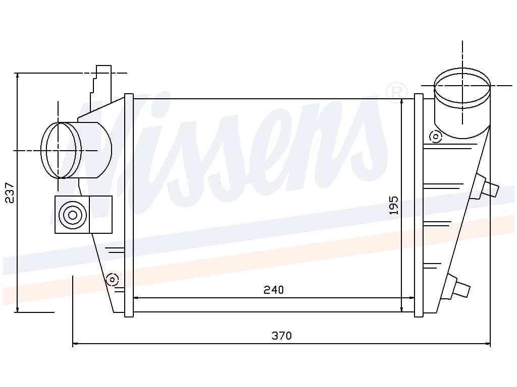 Laddluftkylare Alfa Romeo från Galwin