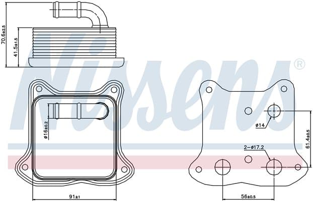 Oljekylare motor, VAG