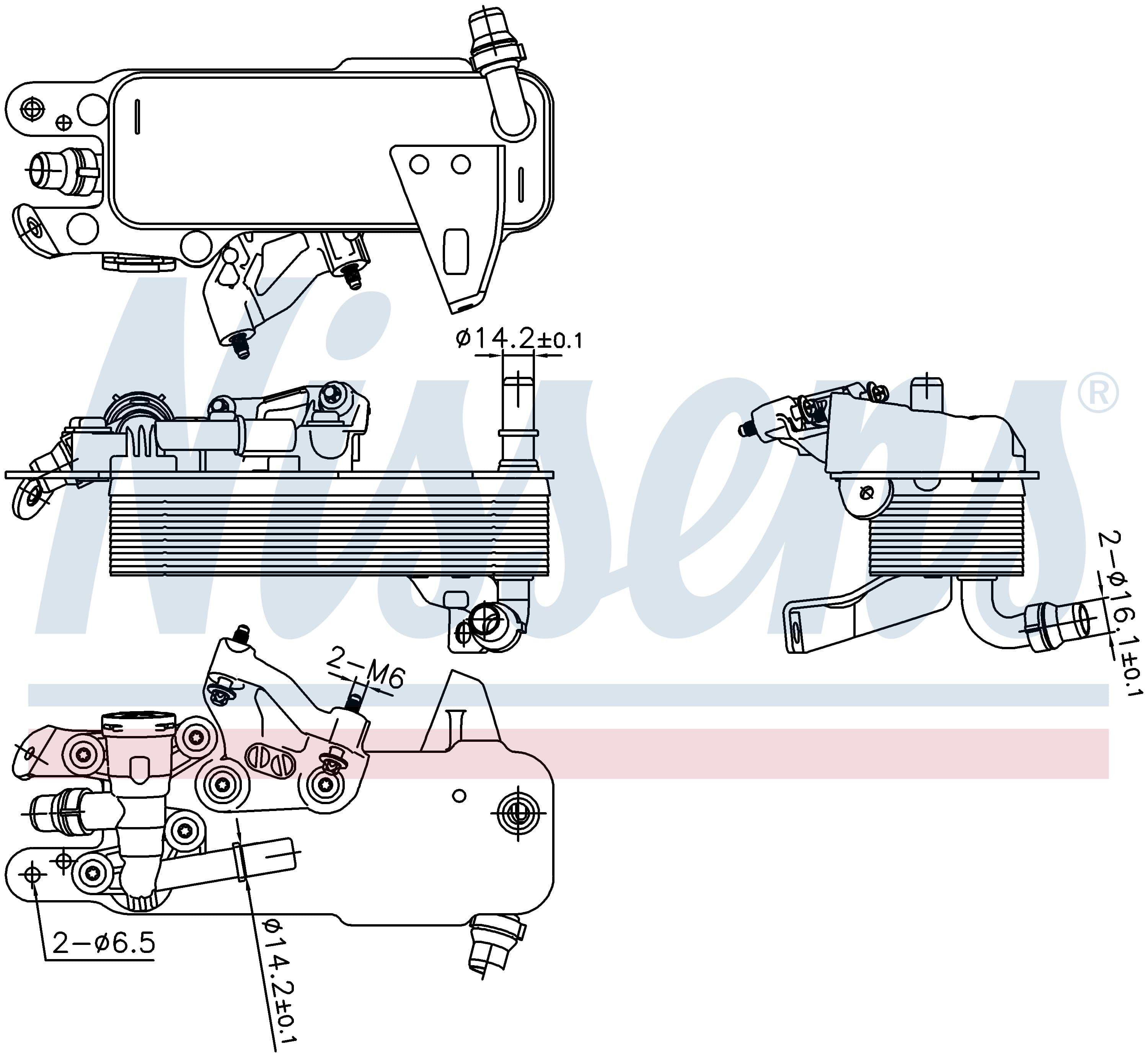 Oljekylare automatlåda, BMW från Galwin