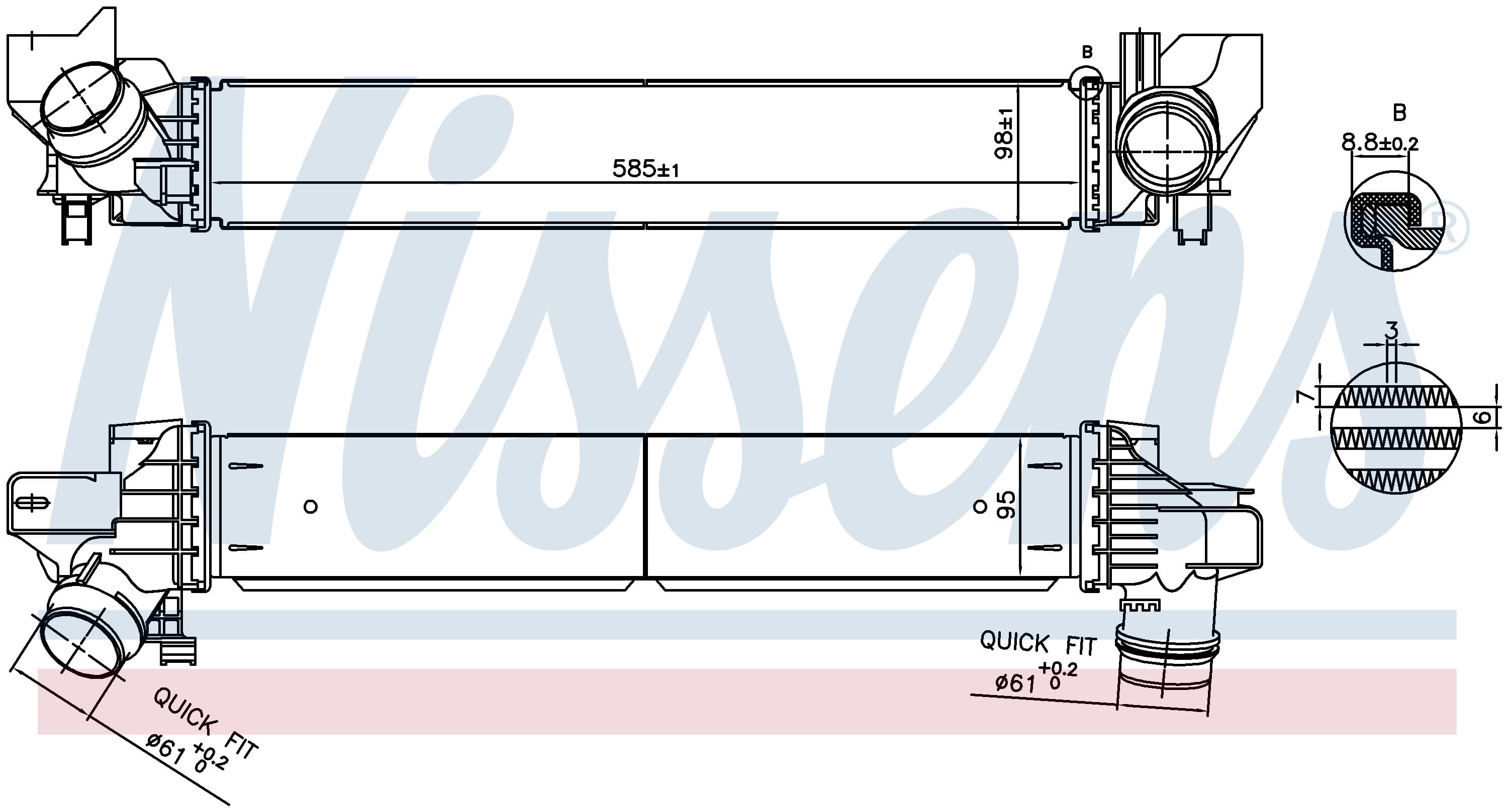 Laddluftkylare, BMW, Mini från Galwin