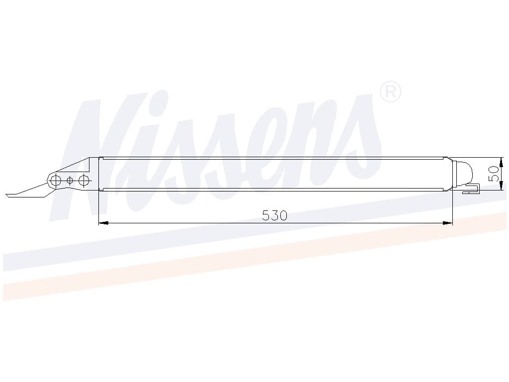 Oljekylare BMW E 34 524 TD 07/87-08/91