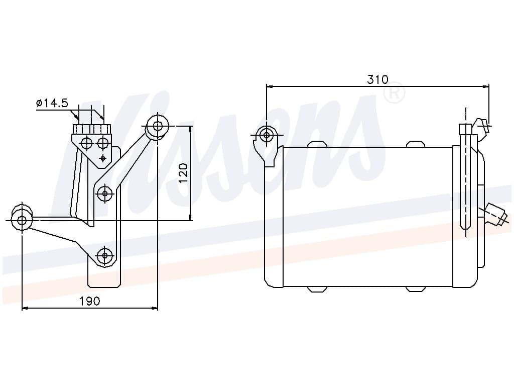 Oljekylare BMW från Galwin