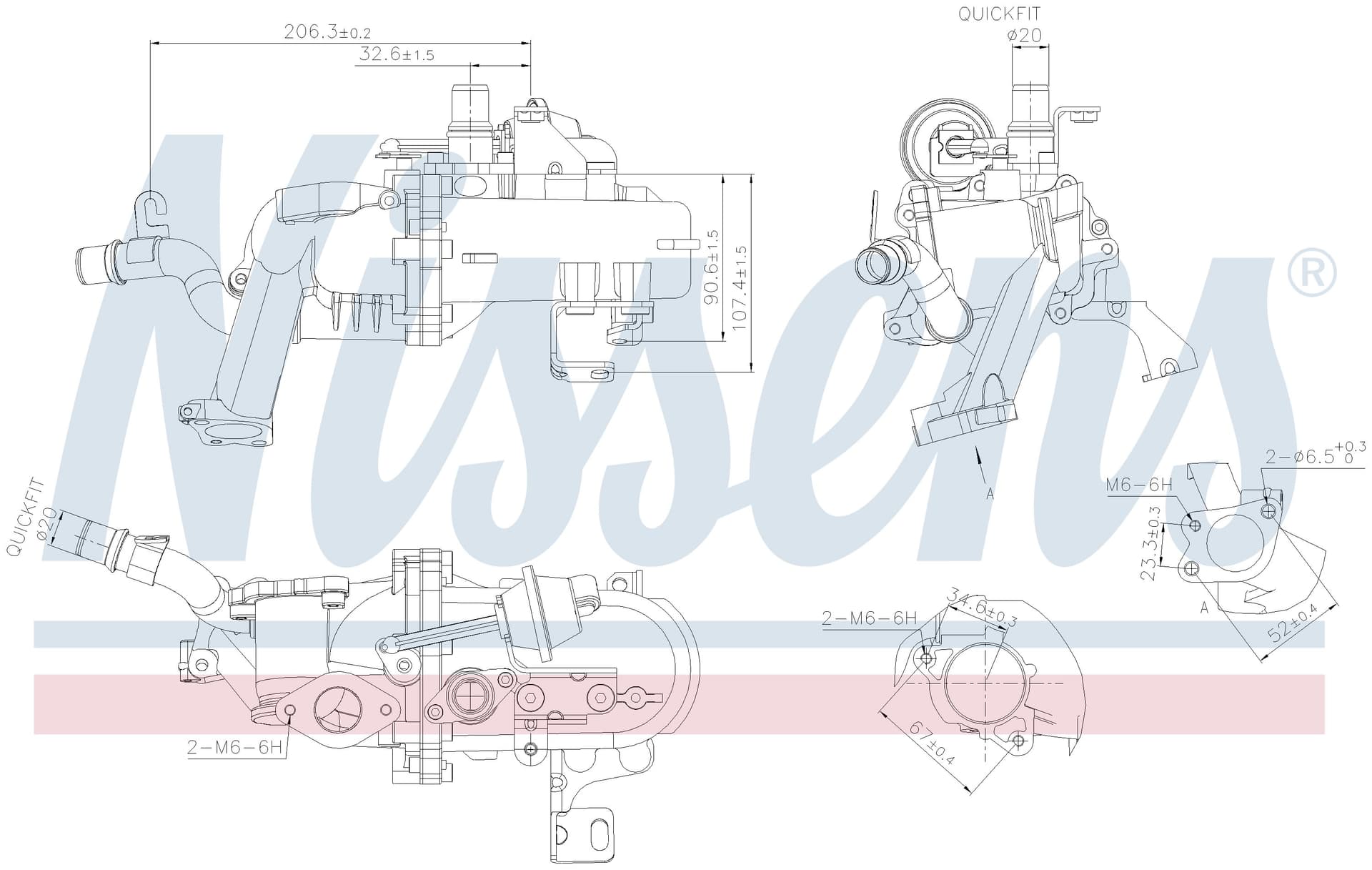 EGR Kylare, Ford