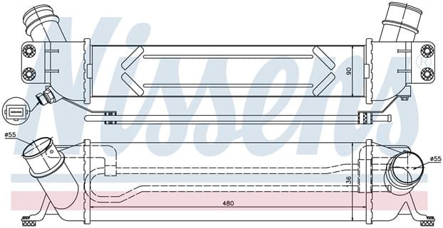 Laddluftkylare, Hyundai (ej H-1 08/2010-)
