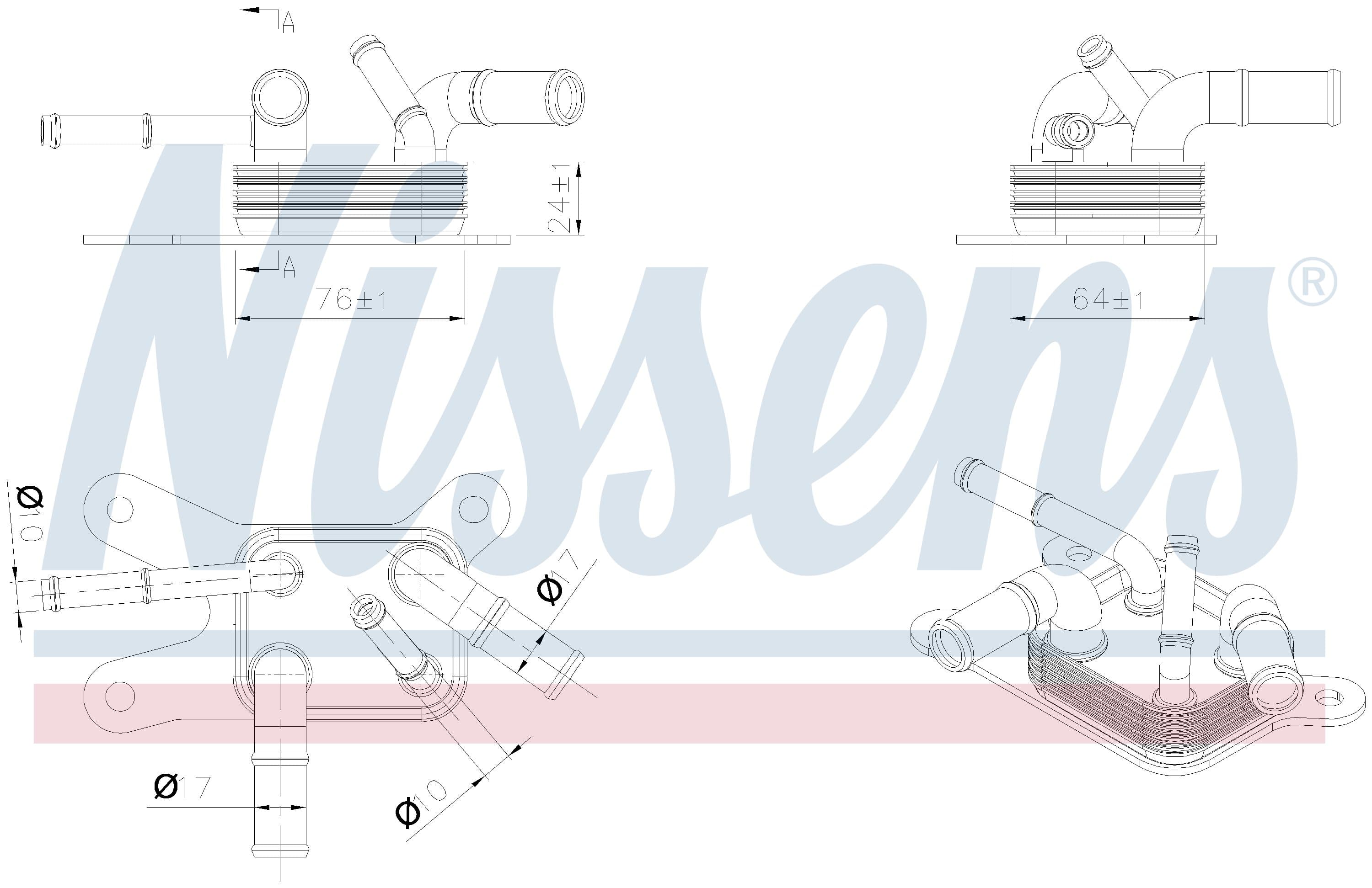Oljekylare automatlåda, Suzuki, Toyota från Galwin
