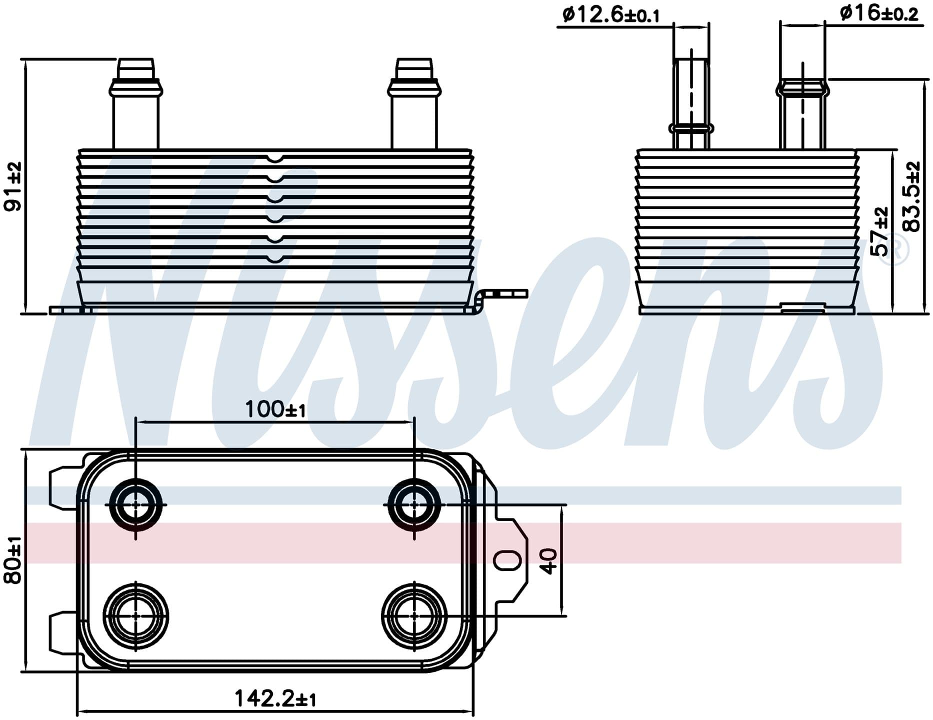 Oljekylare automatlåda