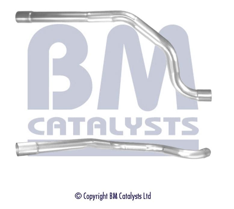 Mellanrör bak avgas