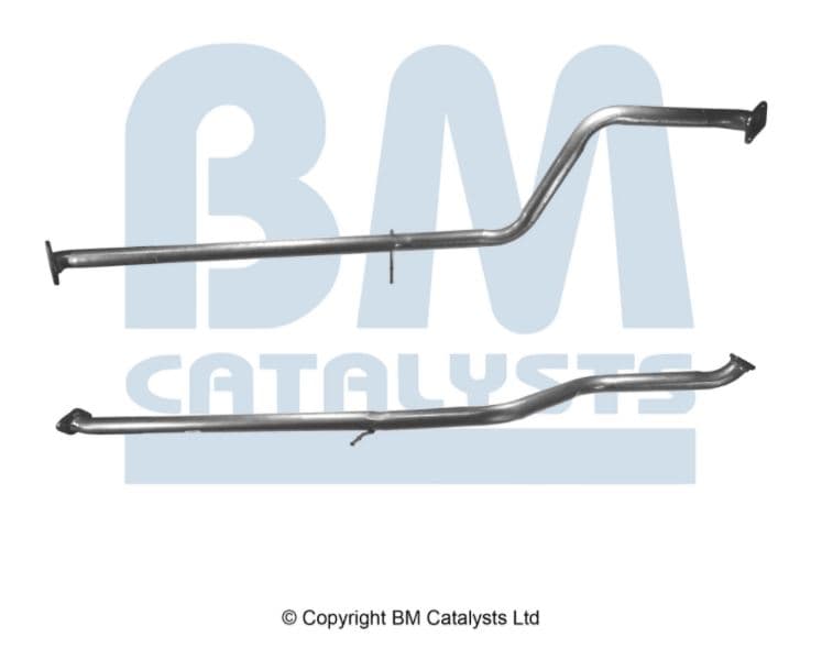 Mellanrör bak avgas