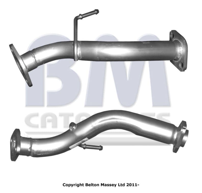 Mellanrör bak avgas — Bakaxel från Galwin